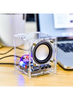 Golden Rose DIY Bluetooth-Compatible Speaker Kit, Soldering Project with Rechargeable Battery Mini Home Stereo Sound Amplifier DIY Electronics Soldering Practice Kit for High School Students Education  - Image 1