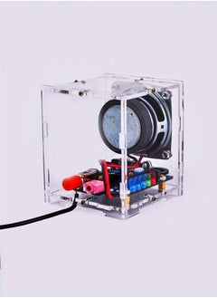 Golden Rose DIY Bluetooth-Compatible Speaker Kit, Soldering Project with Rechargeable Battery Mini Home Stereo Sound Amplifier DIY Electronics Soldering Practice Kit for High School Students Education  - Image 4