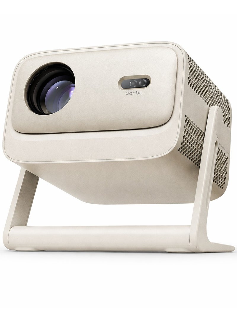 wanbo Vali 1 Pro Google TV Smart Projector (Android 14 OS) 2GB RAM + 32GB ROM, MT9660 CPU, Netflix support, Wi-Fi 5G, Bluetooth 5.0, 1080P Full HD 900 ANSI Lumens, HDR10, Dolby Audio, HDMI 2.1, 200° Rotating Gimbal, Auto Focus & Auto Keystone Portable Home Theater - Image 1