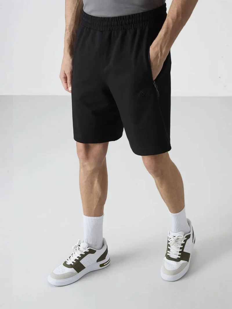 تومي لايف TOMMY Men's Regular-fit Knit Sweat Shorts