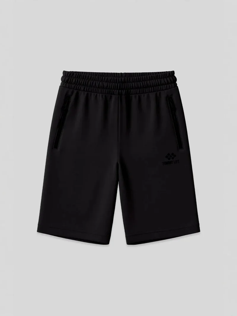 تومي لايف TOMMY Men's Regular-fit Knit Sweat Shorts