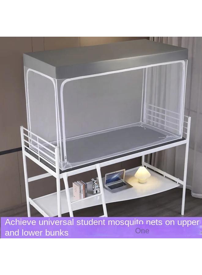 Bluejw Students' Upper And Lower Bunk Universal Mosquito Net Retractable Height 90-120 Single College Student Dormitory Dormitory Upper And Lower Bunk - Image 3