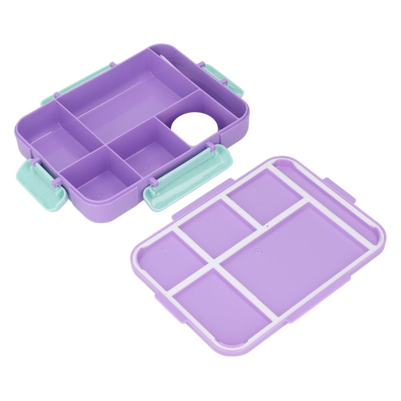 Kids Lunch Box: 3-Compartment Microwave-Safe Portable Bento Box - Cute Design with Utensil for School, Parks and Busy Parents’ On-the-Go Use - Image 5