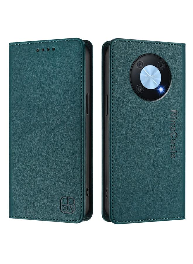 اس-توب جراب لهاتف Huawei Enjoy 50 Pro / nova Y90 RC01 جراب هاتف جلدي مزدوج الطي مزود بخاصية الشفط المغناطيسي بتقنية RFID - Image 2