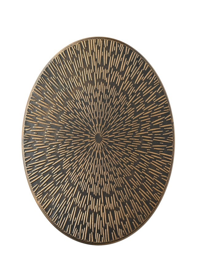 طاولة جانبية معدنية من ريمينا، طاولة قهوة على طراز مارتيني، طاولة عتيقة صغيرة مستديرة مقاس 23 بوصة لغرفة المعيشة أو غرفة النوم. - Image 4