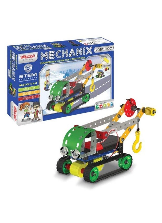 Mechanix MECHANIX Robotix 2, Can Make Working Model From It for 8 Years Above of Kids -Made in India  - Image 1