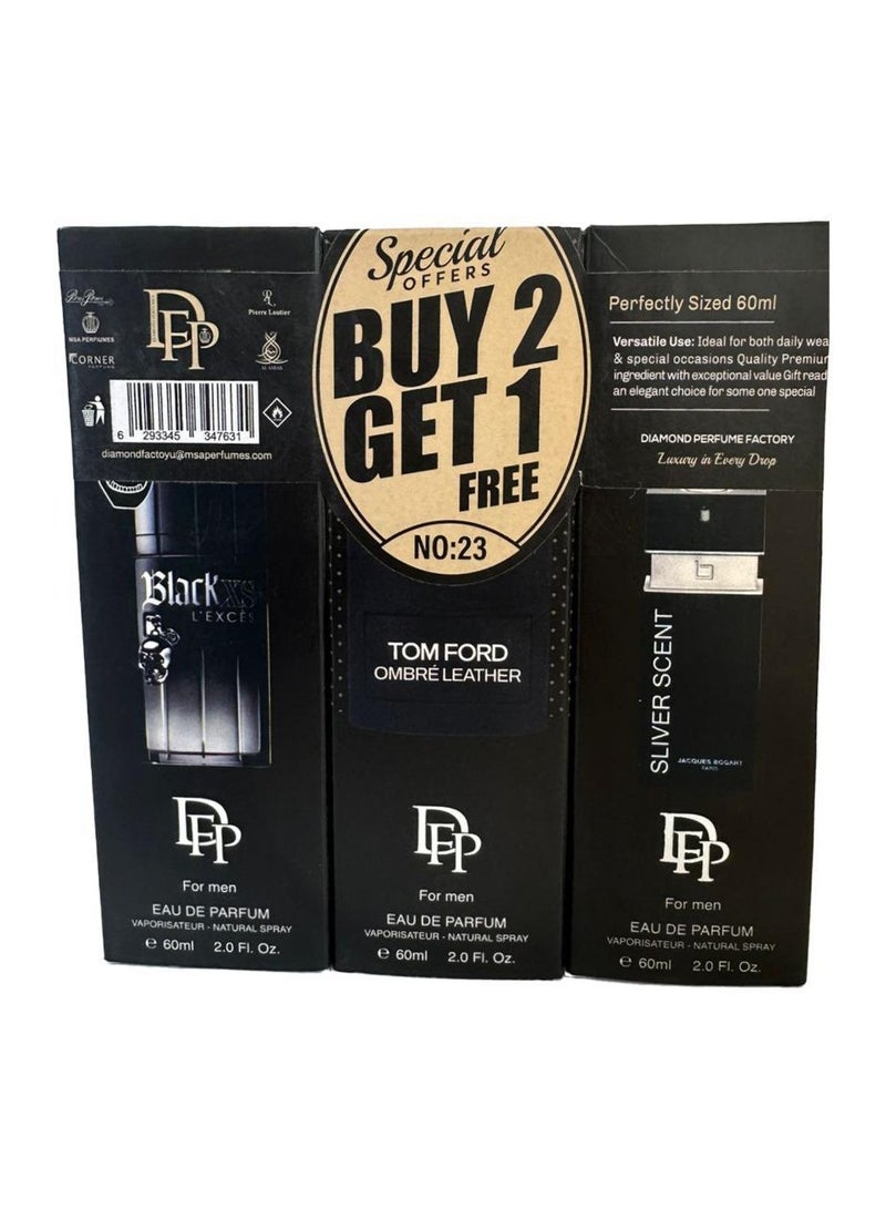 Diamond Special Offer Buy 2 Get 1 Free NO.23 For Men - Image 3
