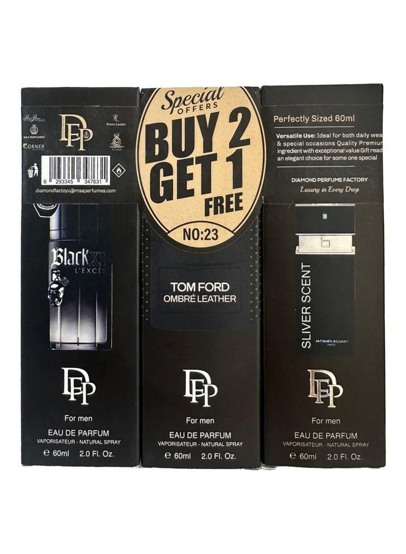 Diamond Special Offer Buy 2 Get 1 Free NO.23 For Men - Image 2