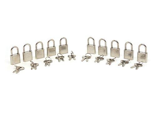 SourceOne Mini Padlocks Luggage Locks (10 Pack) - Image 4
