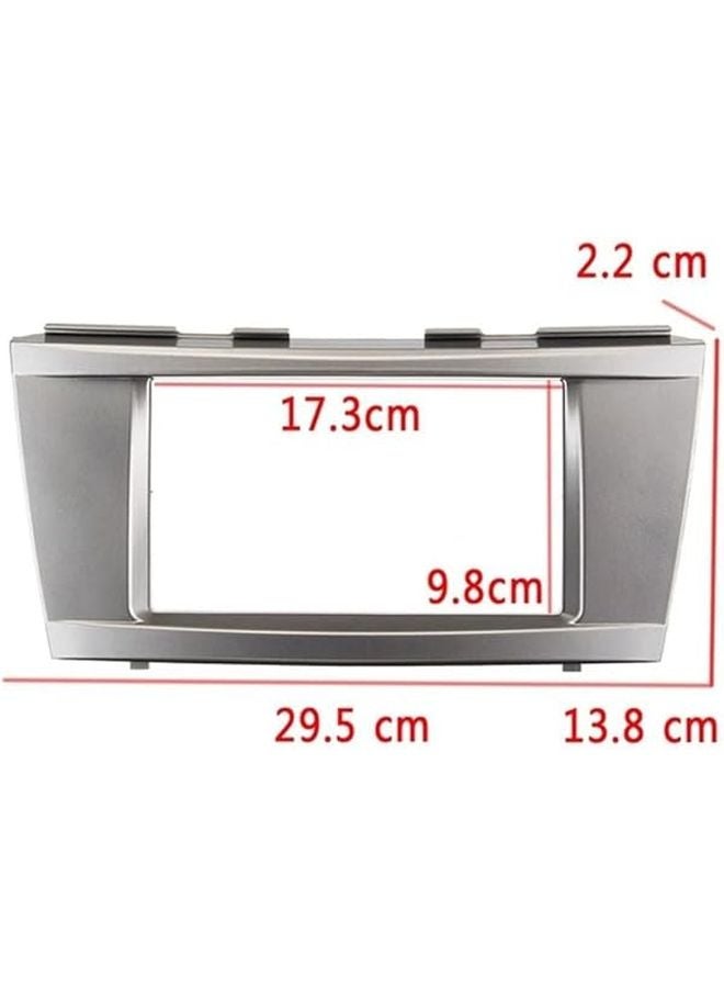 2007 2011 تويوتا كامري أوريون مجموعة تركيب راديو ستيريو دي في دي للسيارة باللون الأسود - Image 4