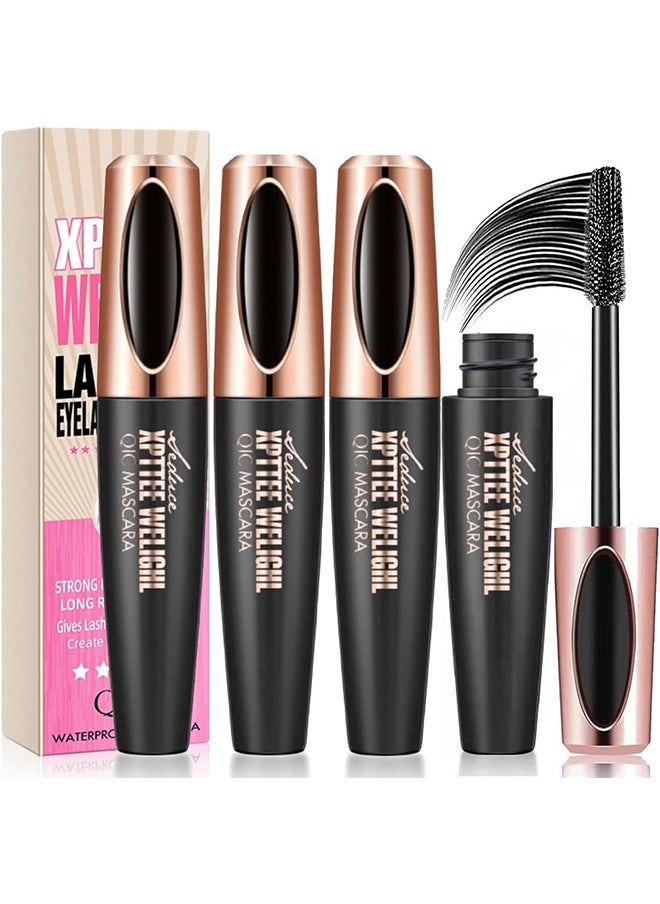 3 PCS 4D Silk Fiber Lash Mascara Waterproof Mascara Eyelash Extension Thicker Voluminous Eyelashes, Smudge-proof, Long-Lasting, Dramatic Extension, Smudge-proof, Hypoallergenic Formula (3 Packs) - pzsku/ZE5CF6542DEDD7547D2C0Z/45/_/1702712502/abed83fb-f3de-42ee-a124-65a2f9144419