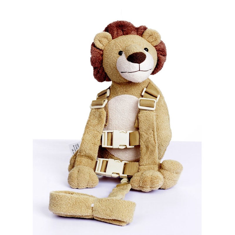 Berhapy 2 in 1 Lion Toddler Safety Harness Backpack Children's Walking Leash Strap（Yellow） - Image 1