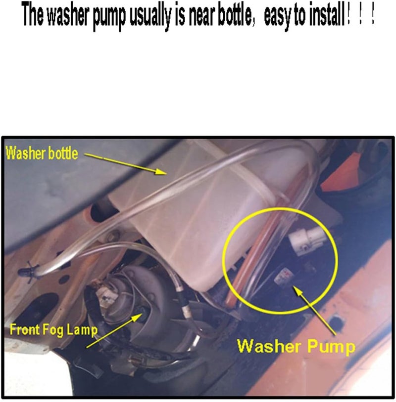 Wivplex Front Windscreen Wiper Washer Pump Motor - Image 4