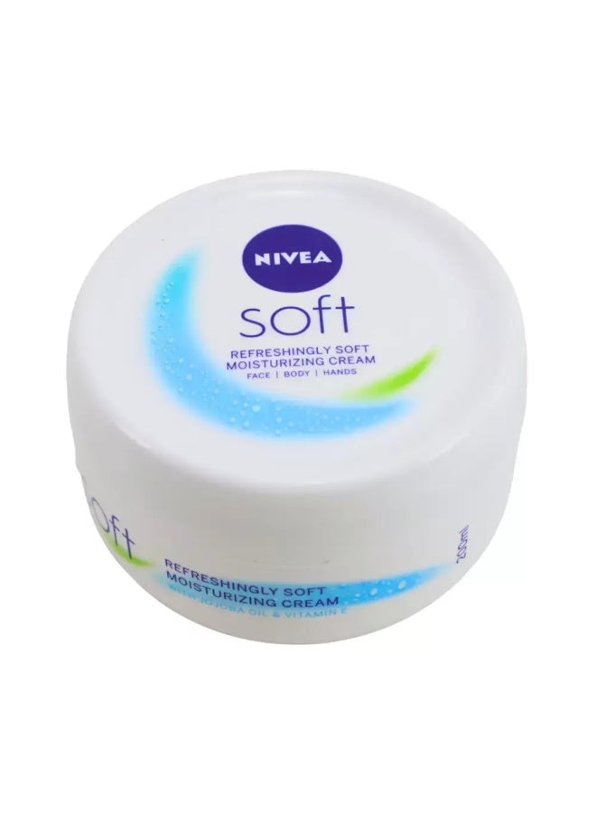 Nivea Soft Refreshingly Soft Moisturizing Body Cream- 200ml - Image 1