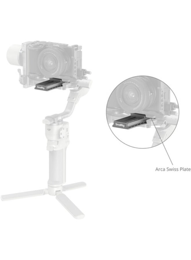SmallRig Quick Release Plate for DJI RS 4 Mini 5336 - Image 4