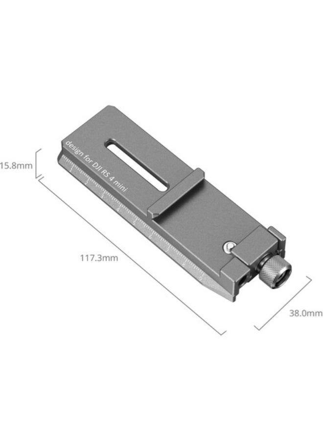 SmallRig Quick Release Plate for DJI RS 4 Mini 5336 - Image 2