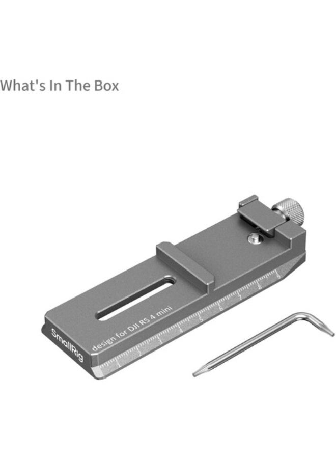 SmallRig Quick Release Plate for DJI RS 4 Mini 5336 - Image 5