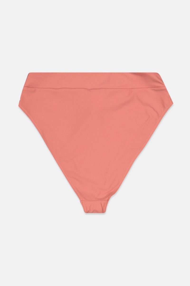 Gymshark Women High Rise Bikini Bottom, Pink - Image 2