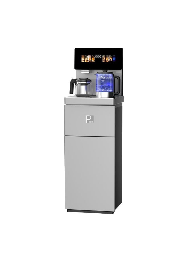 Smart Built-In Tea Bar & Water Dispenser with Compressor – Touch Screen – 6 Programs – Silver - PFK68SL