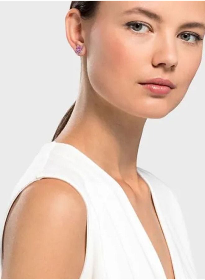 Chomel Tropical Flower Stud Earrings  - Image 2