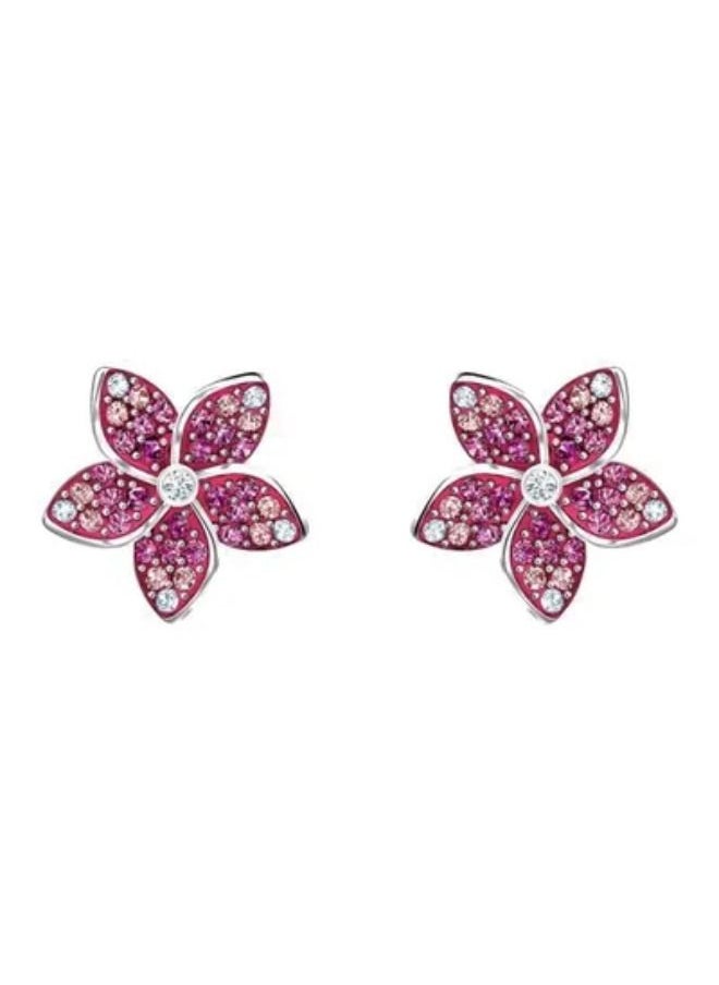 Chomel Tropical Flower Stud Earrings  - Image 1