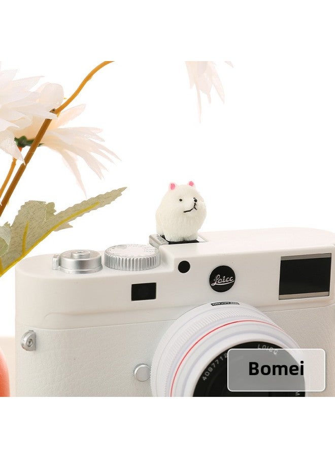 Cartoon Three-dimensional Doll Hot Boots For Canon Sony Fuji Micro SLR Universal Cute Dustproof Protective Cover-Color:Dog-Beaumi 02 - Image 1