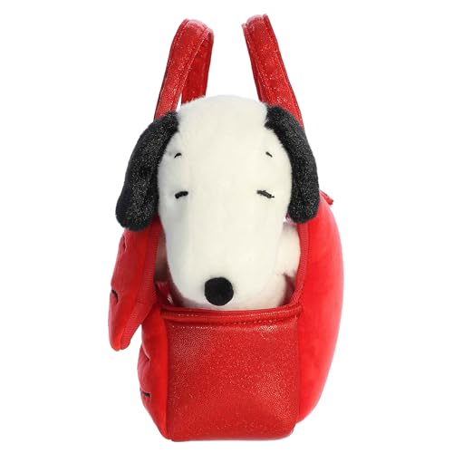 Aurora Adorable Peanuts Fancy Pal Snoopys House Stuffed Animal Officially Licensed Toys for All Snoopy Fans Nostalgic Gift for Adults and Birthday Celebrations Red 8 Inches - Image 5