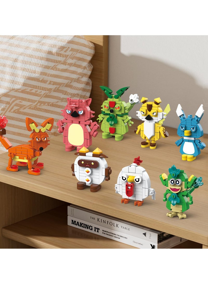 Creative 8-in-1 Building Blocks Set for Kids 6+, 493 Pcs Multi-Model Animal Figures, Perfect Birthday Gift for Boys and Girls - Image 4