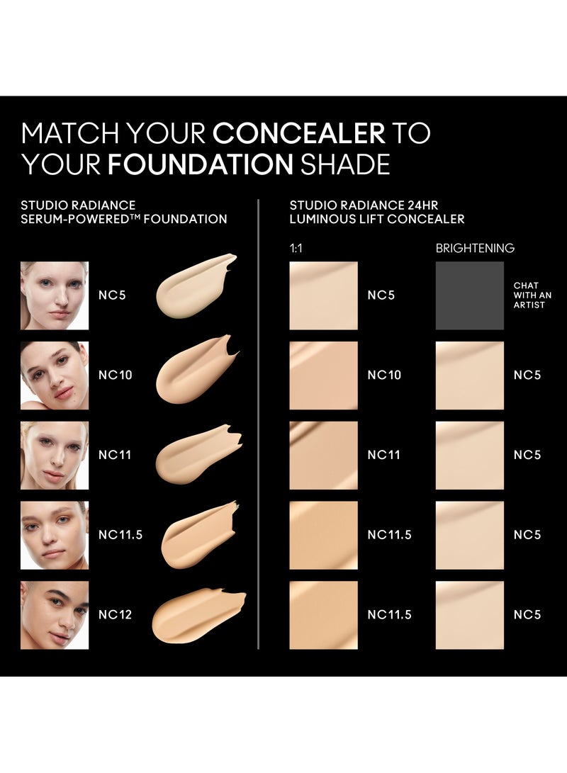 MAC Cosmetics Studio Radiance 24HR Luminous Lift Concealer Anticernes Lift Lumineux 24H - Image 5