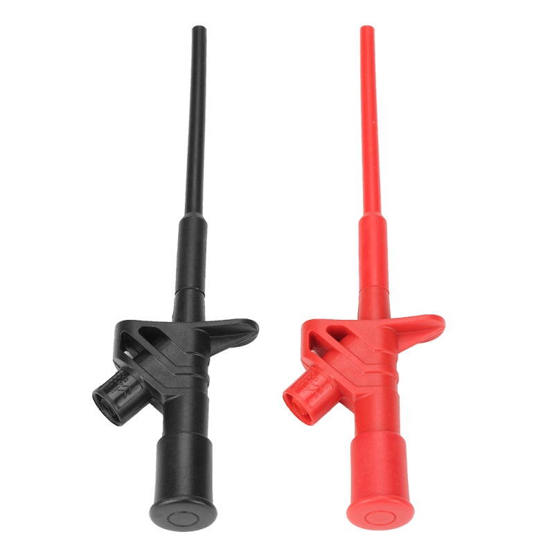 High Voltage Test Probe 2 Pcs Full Insulated - Quick Release Flexible Head Electrical Test Probe for Oscilloscope Multimeter Electrical Testing - Image 4