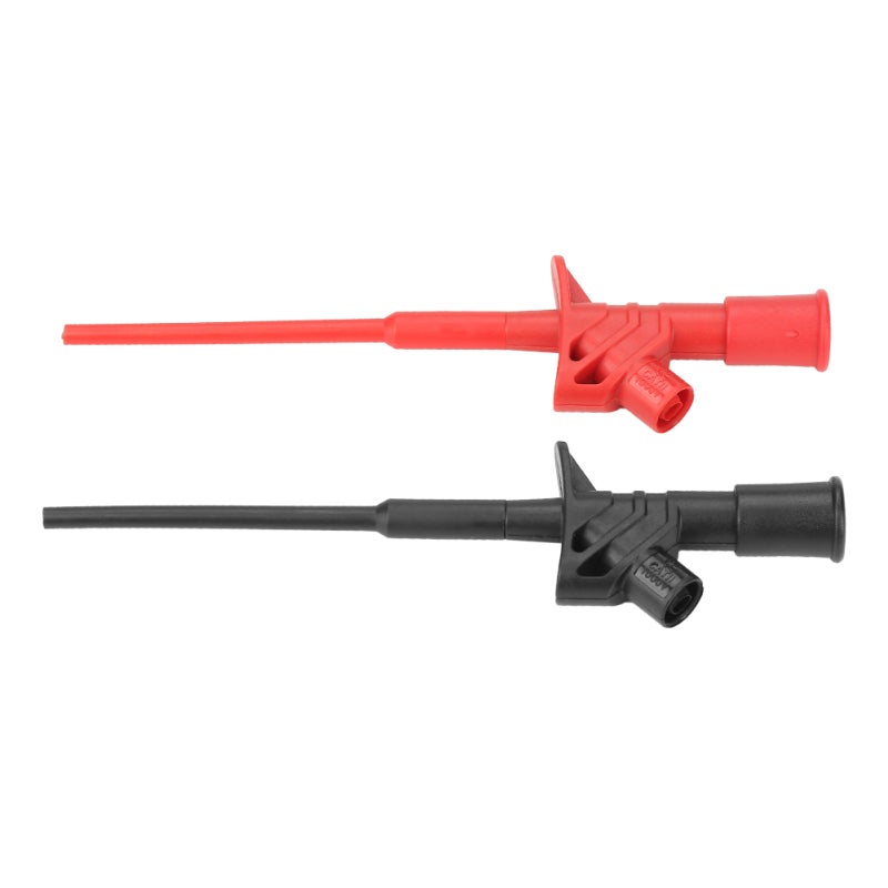 High Voltage Test Probe 2 Pcs Full Insulated - Quick Release Flexible Head Electrical Test Probe for Oscilloscope Multimeter Electrical Testing - Image 2