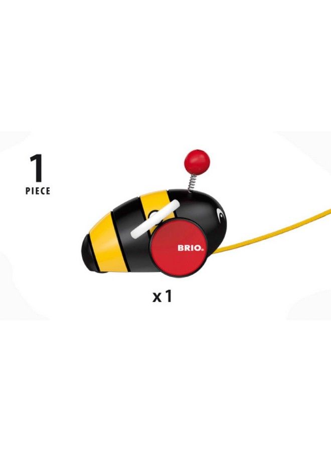 Brio World 30165 Pull Along Bumblebee ; The Perfect Playmate For Your Toddler - Image 5