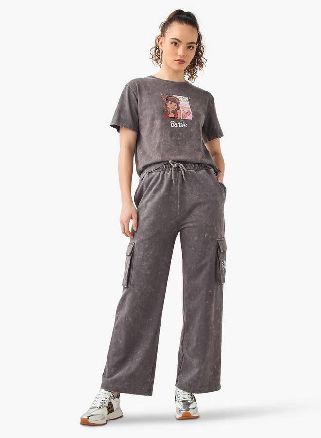 SP Characters Barbie Print Crop T-shirt - Image 2