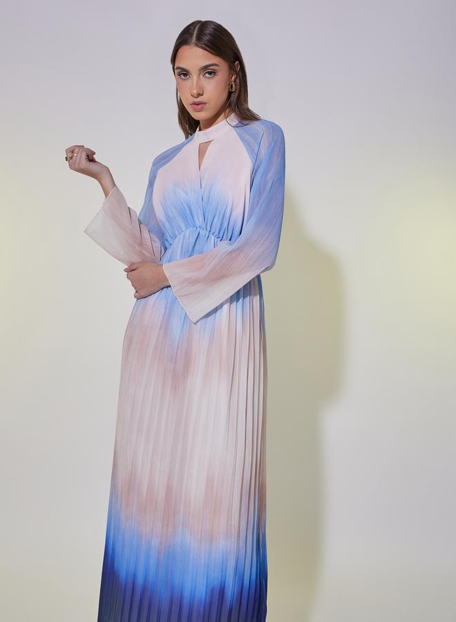 Take Two Pleated Chiffon Dress - Image 2