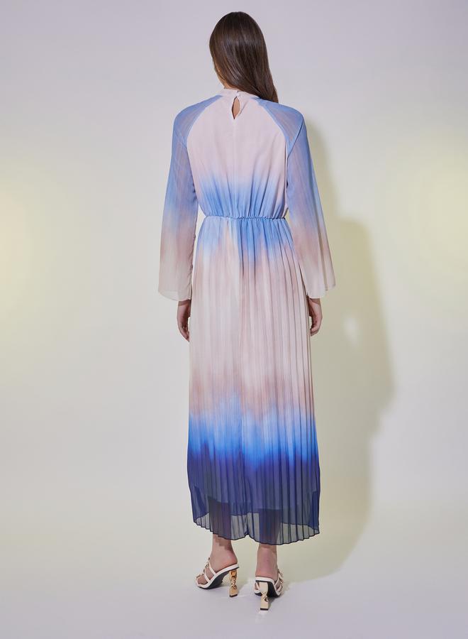 Take Two Pleated Chiffon Dress - Image 4