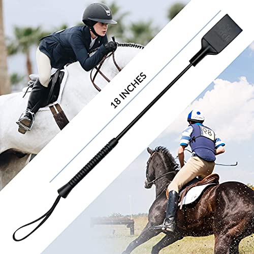 Jack Hardy Supply 18 Inch Premium Riding Crop Horse Whip for Equestrian Sports - Image 3