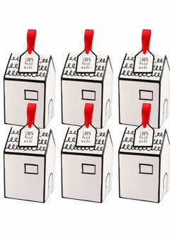 Y&D Gable Candy Treat Boxes, Small Goodie Gift Boxes Wedding for and Birthday Party Favors Box 8.5 * 9.5cm  - Image 3