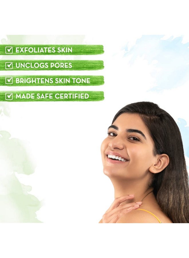 Mamaearth Rice Face Scrub For Glowing Skin, With Rice Water & Niacinamide For Glass Skin - 100 G  - Image 4