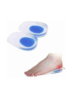 Silicone heel for foot comfort placed inside the shoe for foot comfort while walking