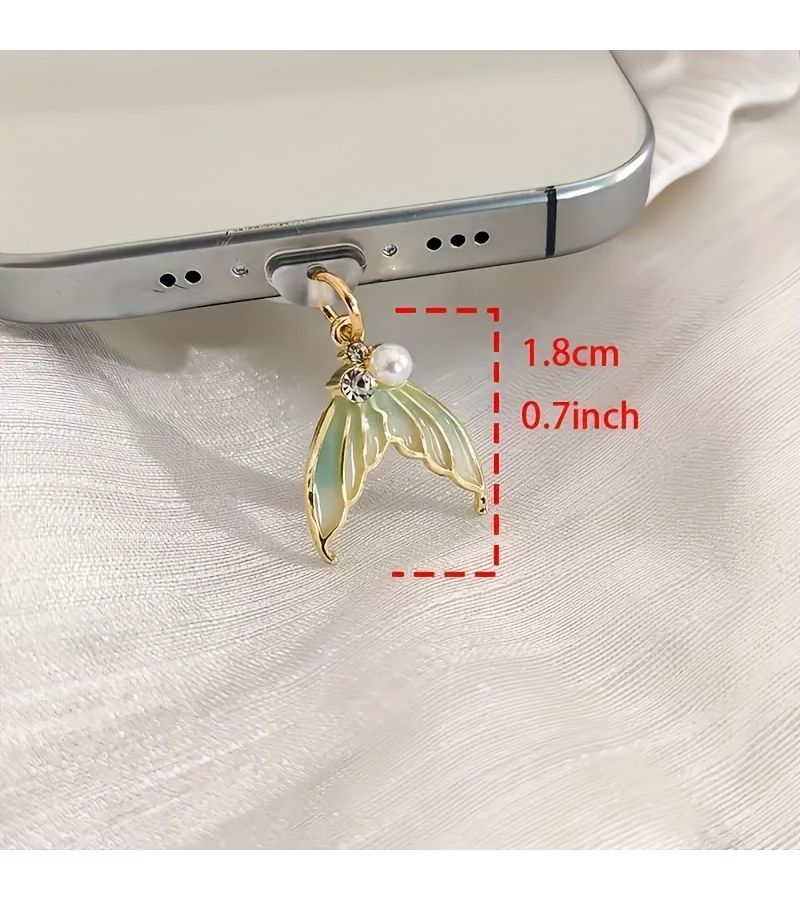 سدادة مضادة للغبار فضي لتوصيل USB Type-C للأندرويد 1 قطعة - Image 2