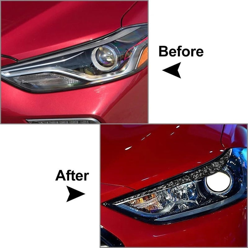 DEMULAX Headlight Eyebrow Eyelid Cover for Hyundai Elantra - Image 5