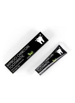 Bamboo charcoal Whitening Tooth Paste Cleaning Eco Tooth Brush Paste Travel Size Cream Charcoal Tooth Paste for Whitening Teeth Deep Cleansing  - Image 3