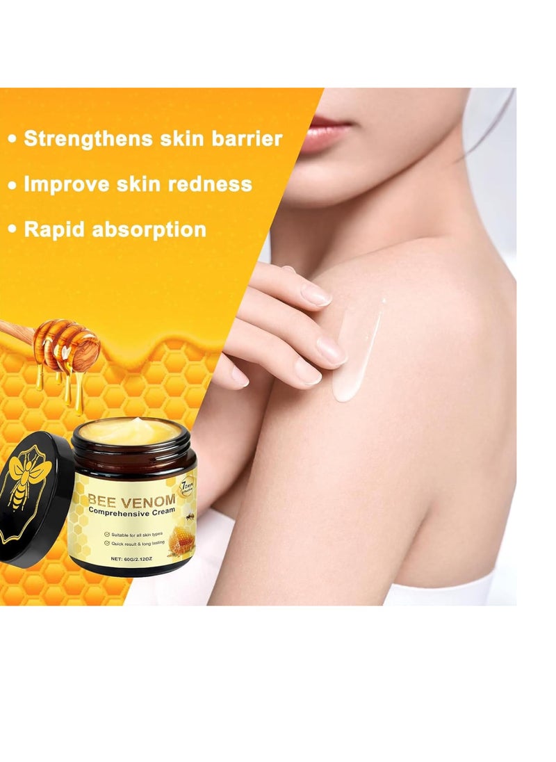SOUTH MOON Bee Venom Comprehensive Cream, 2025 New Skincare Treatment Bee Venom Skin Cream, Visibly reduces skin blemishes, Natural Skin Moisturizer for Face and Body  - Image 2