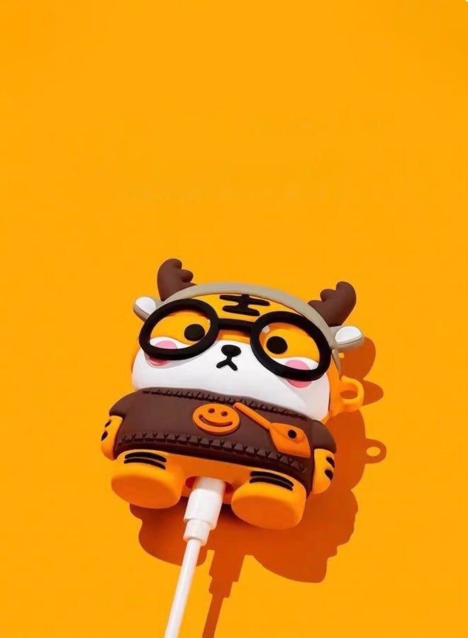 Earphone Case ForAirpods 3rd Creative Cute Cartoon Soft Silicone Protective Bluetooth Headset Cover Charging Port Accessible - Image 3