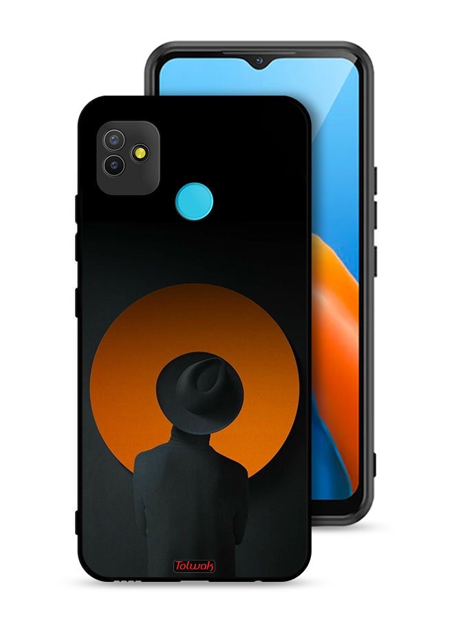 Tolwak Tecno Pop 5 Protective Case Cover Hat Boy Art  - Image 1