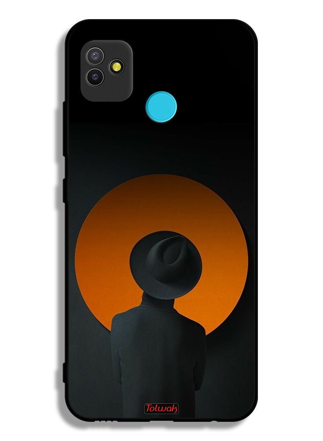 Tolwak Tecno Pop 5 Protective Case Cover Hat Boy Art  - Image 2