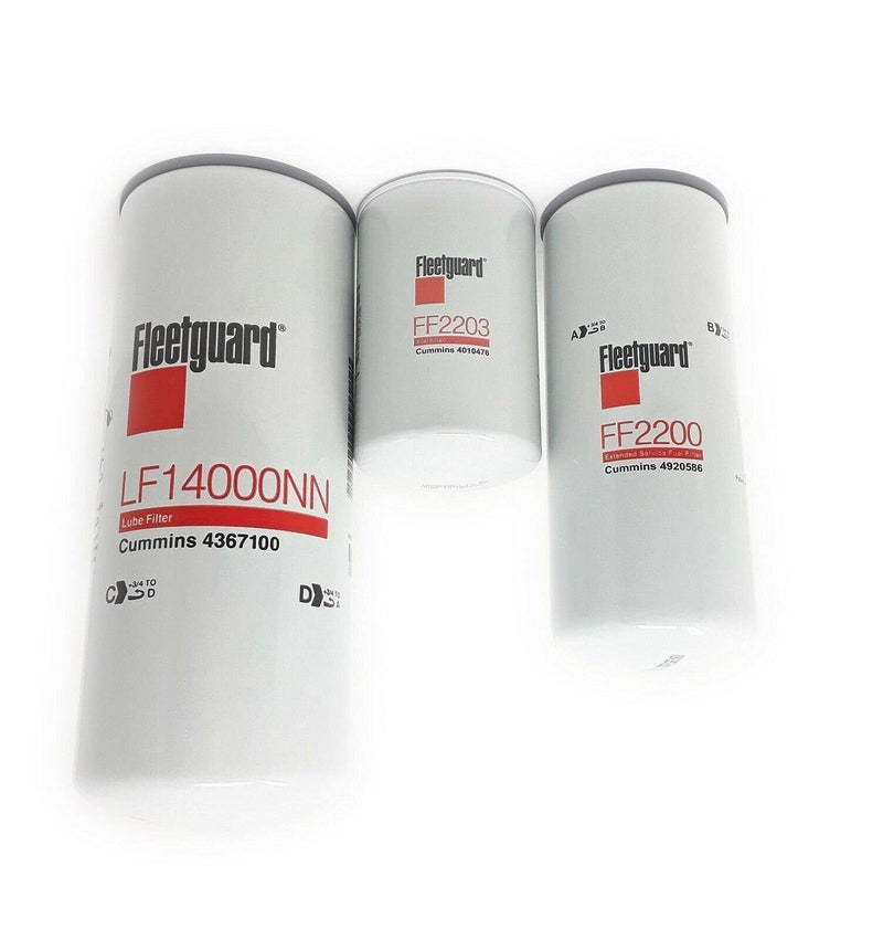 Fleetguard CFKIT Maintenance Filter Kit Compatible with ISX Cummins Pre- 2010 Engines (25,000 Miles) Fleetguard - Image 3