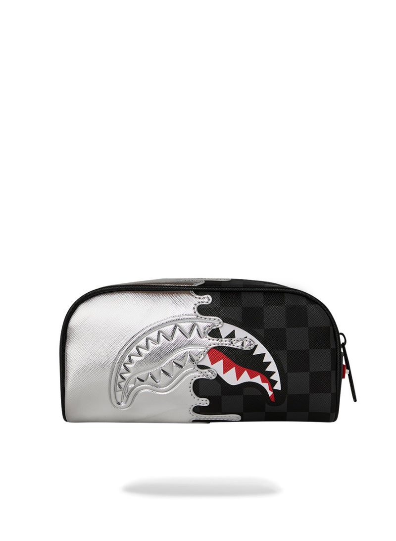 SPRAYGROUND SILVER SIDE DRIP POUCH - Image 1