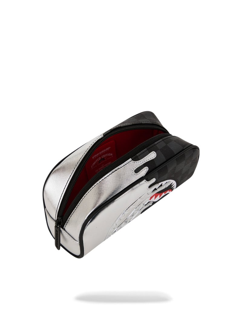 SPRAYGROUND SILVER SIDE DRIP POUCH - Image 5