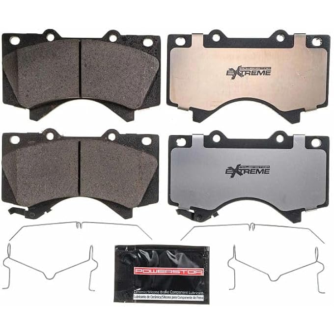 Unity Power Stop Z361303 Front Z36 Truck and Tow Brake Pads For 20082021 Lexus LX570  20082021 Land Cruiser  20082022 Sequoia  20072021 Toyota Tundra - Image 3